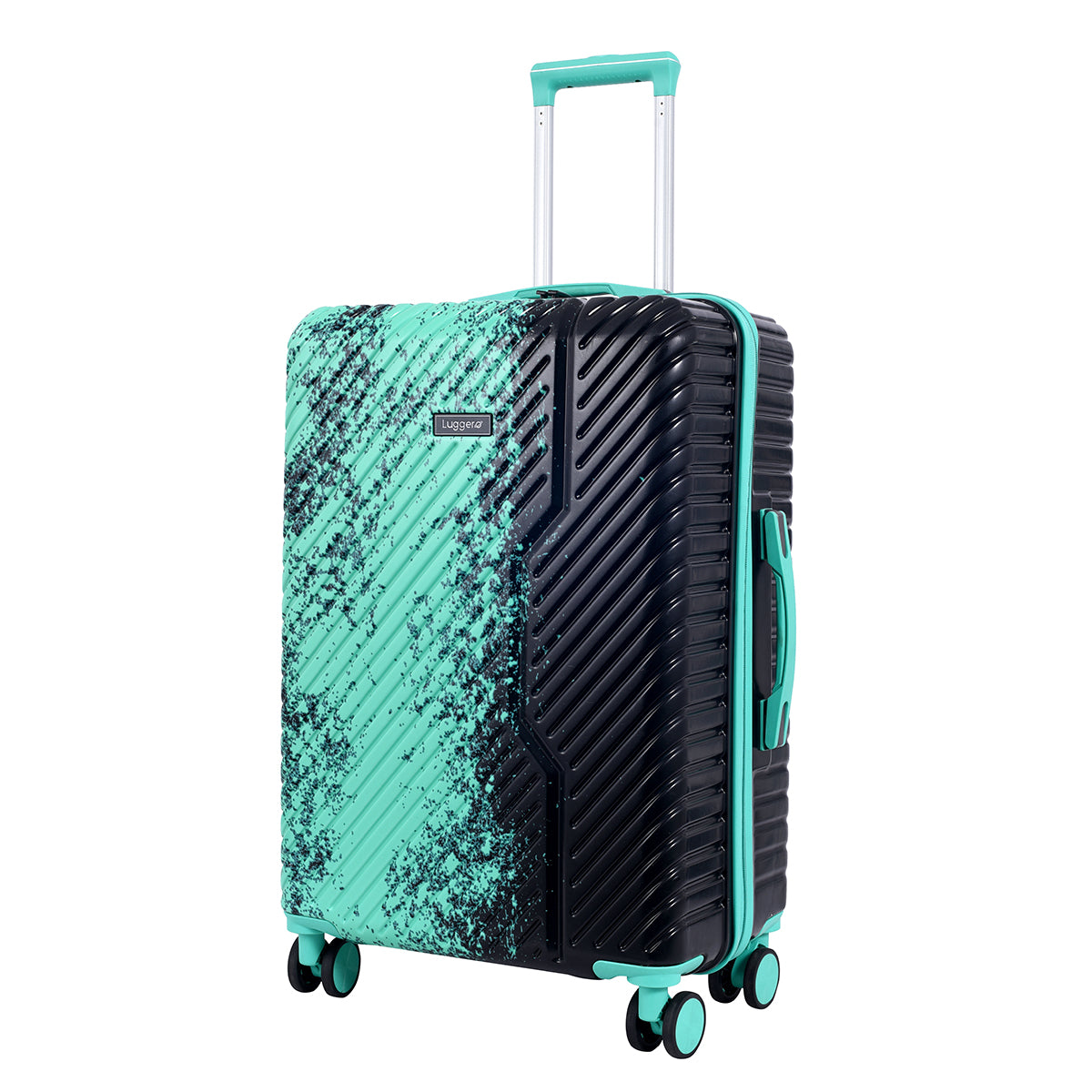 Tropical Green Hard Trolley Bag