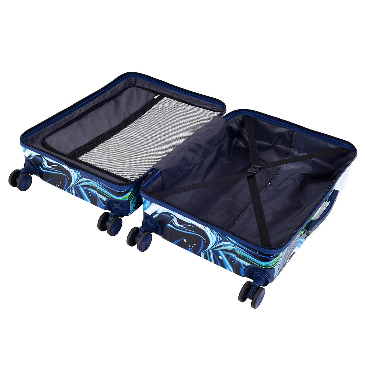 Prism Blue Large & Medium Set