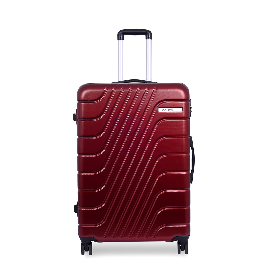 Luggero Eternal Solid Light weight Luggage Deep Red