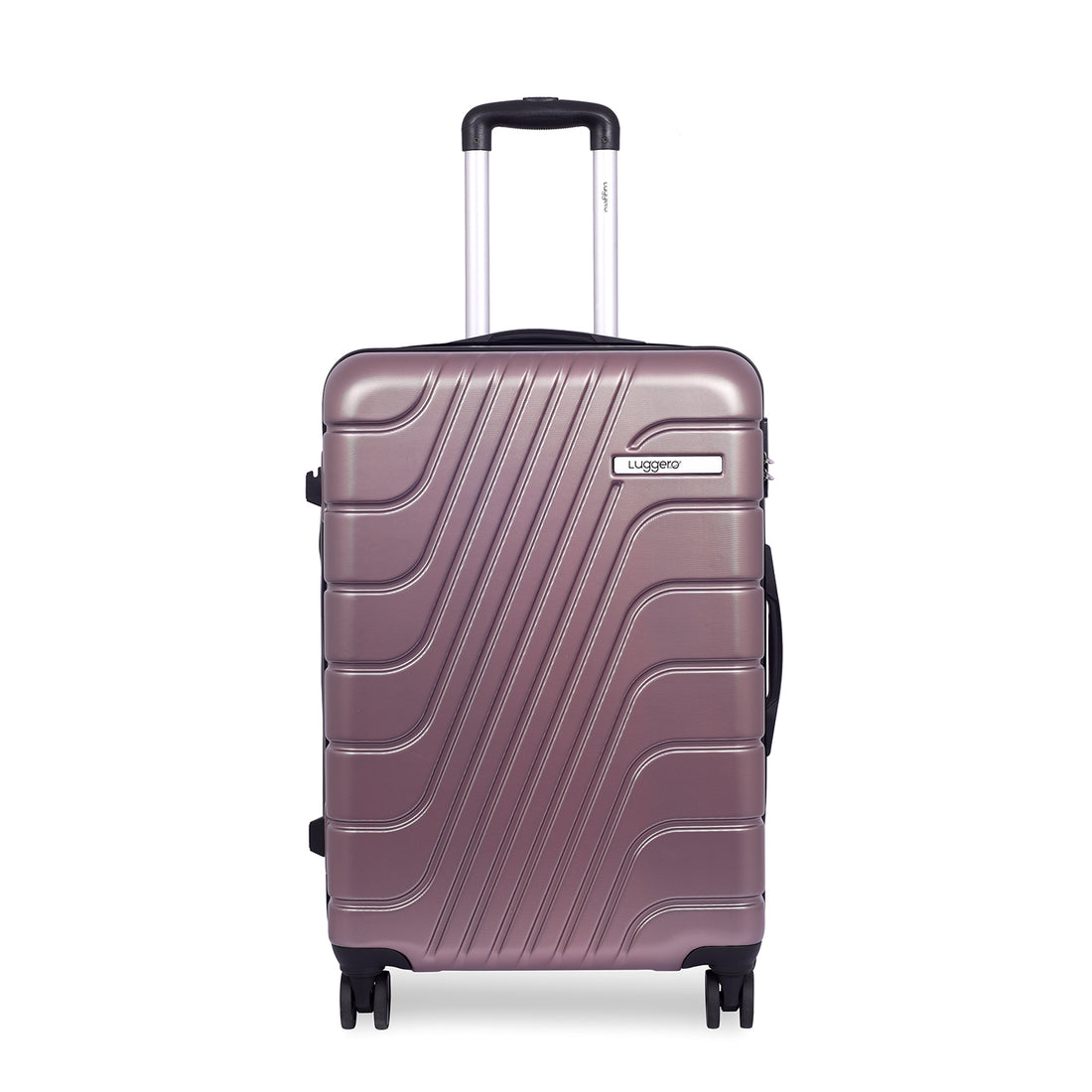 Luggero Eternal Solid Light weight Luggage Rose Gold