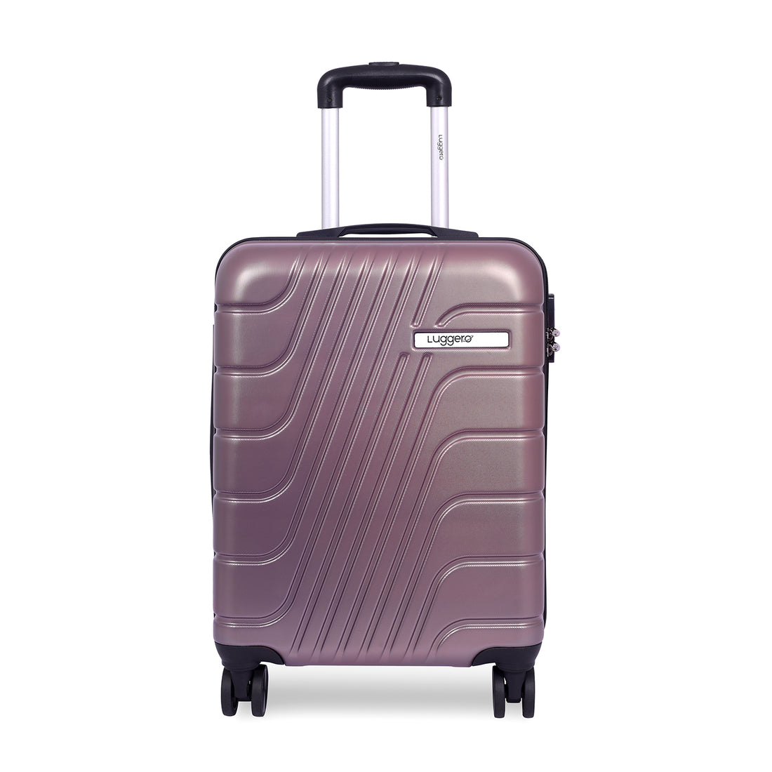 Luggero Eternal Solid Light weight Luggage Rose Gold