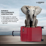 Amiggo Chilli Red Hard Trolley Bag