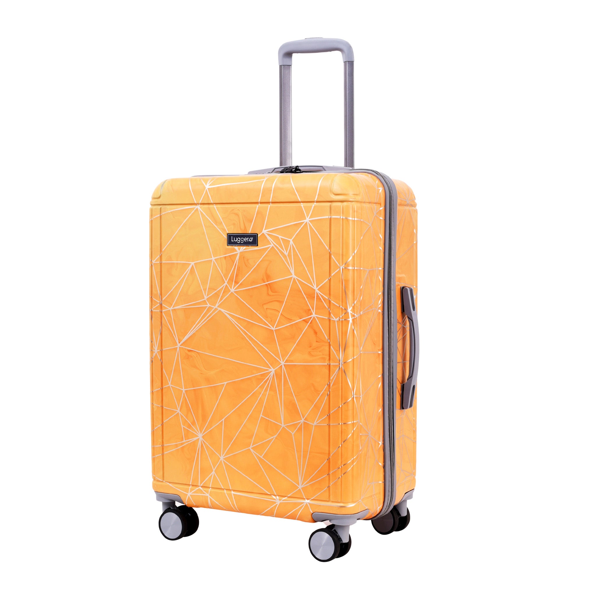 MAZE SEA ORANGE Light Weight & Durable Polycarbonate Hard Luggage