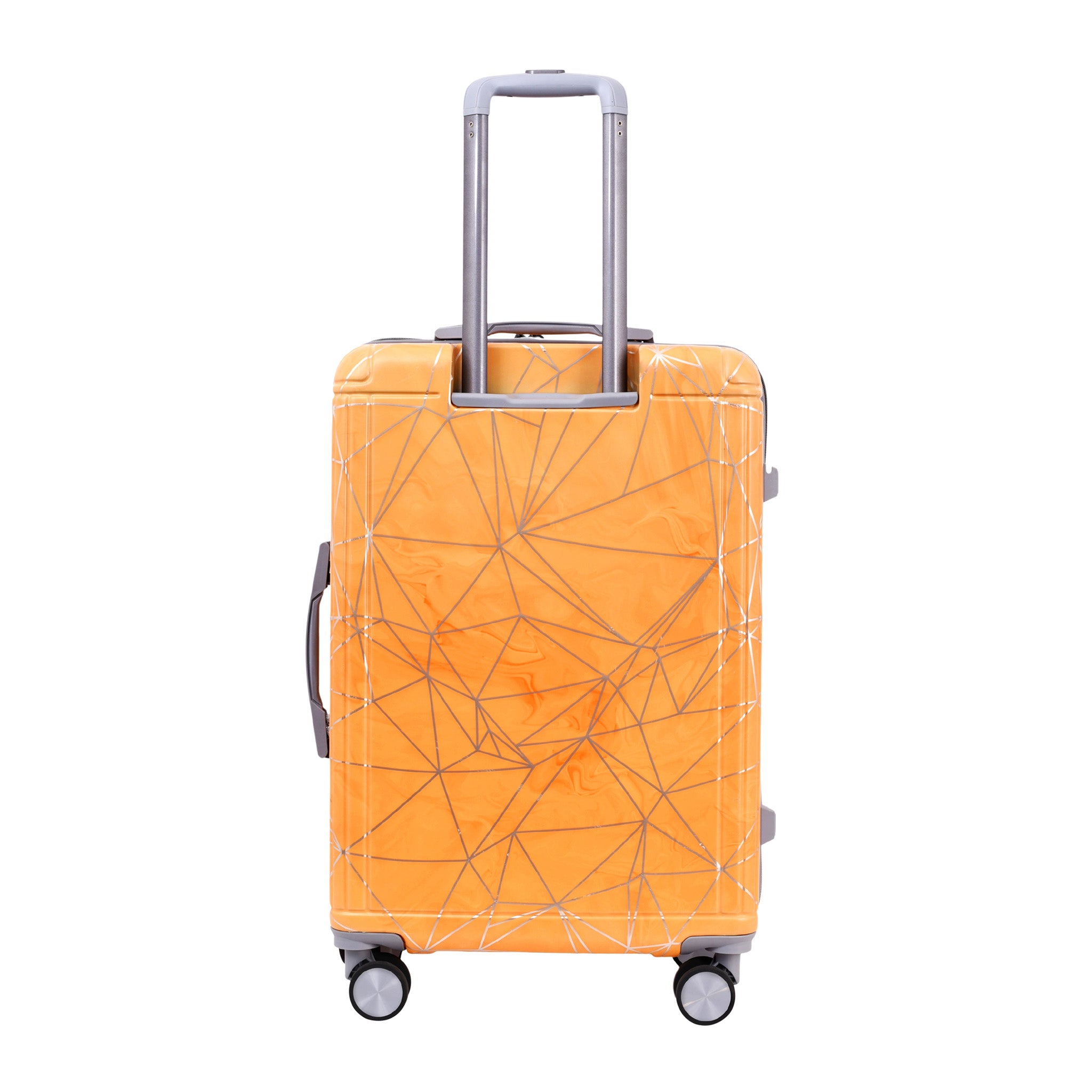 MAZE SEA ORANGE Light Weight & Durable Polycarbonate Hard Luggage