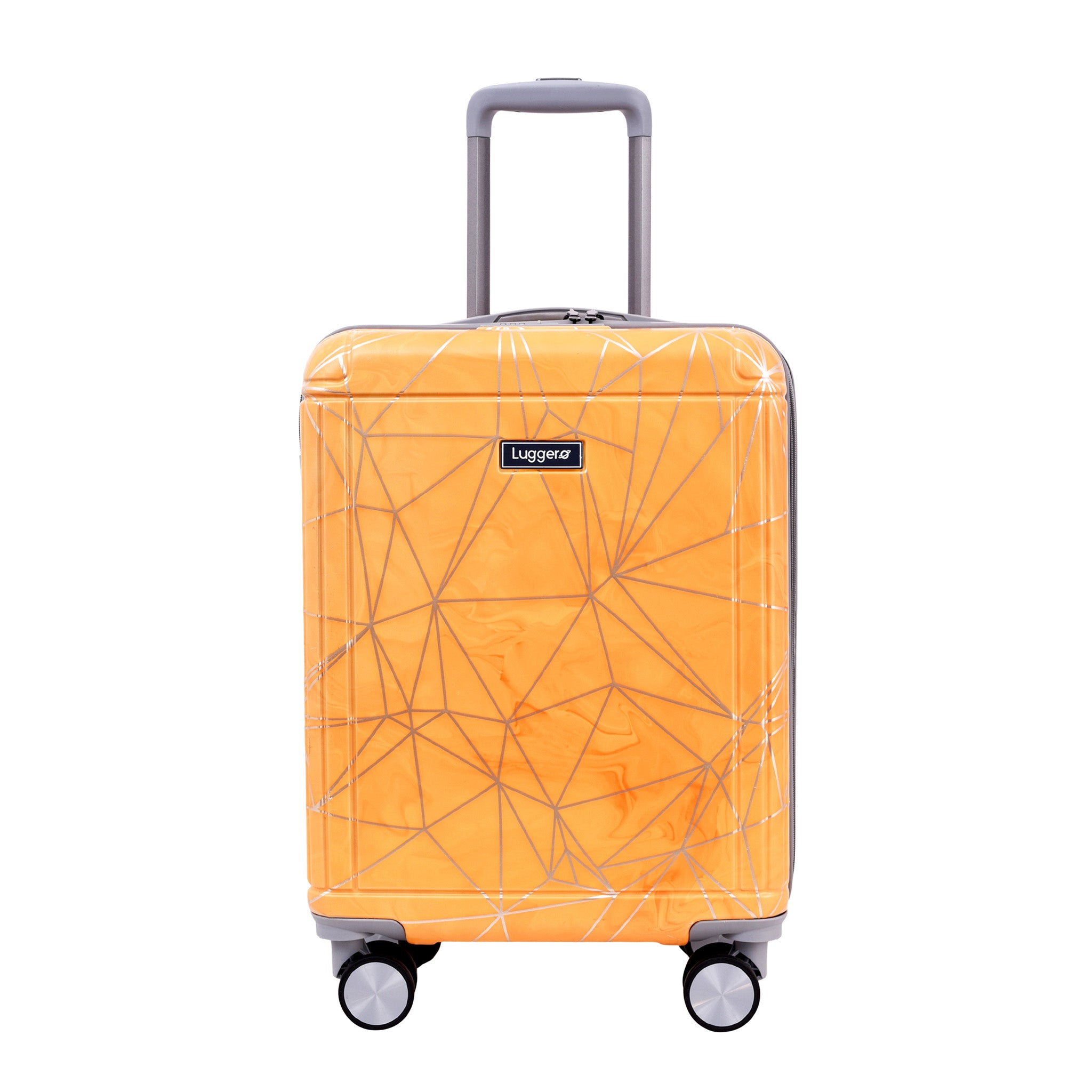 MAZE SEA ORANGE Light Weight & Durable Polycarbonate Hard Luggage