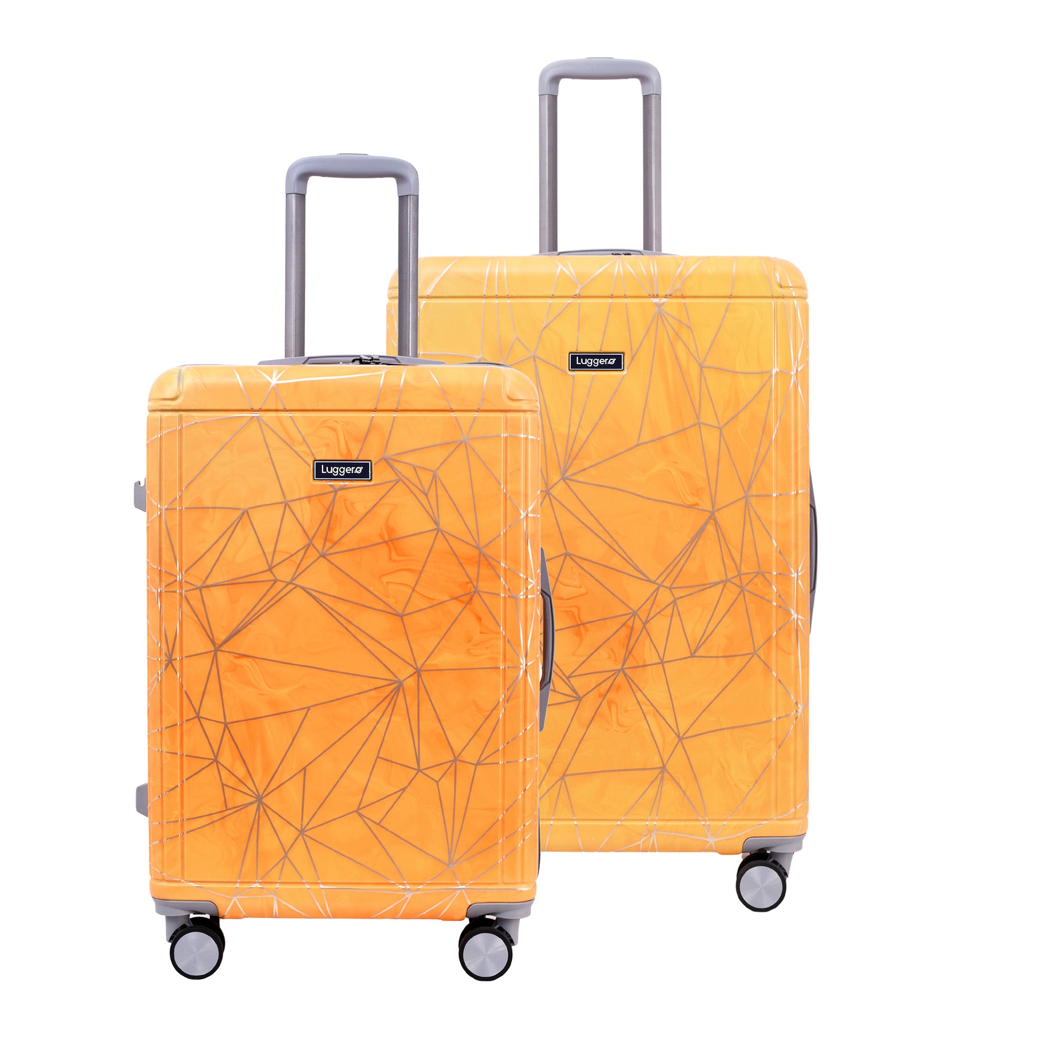 MAZE SEA ORANGE Light Weight & Durable Polycarbonate Hard Luggage