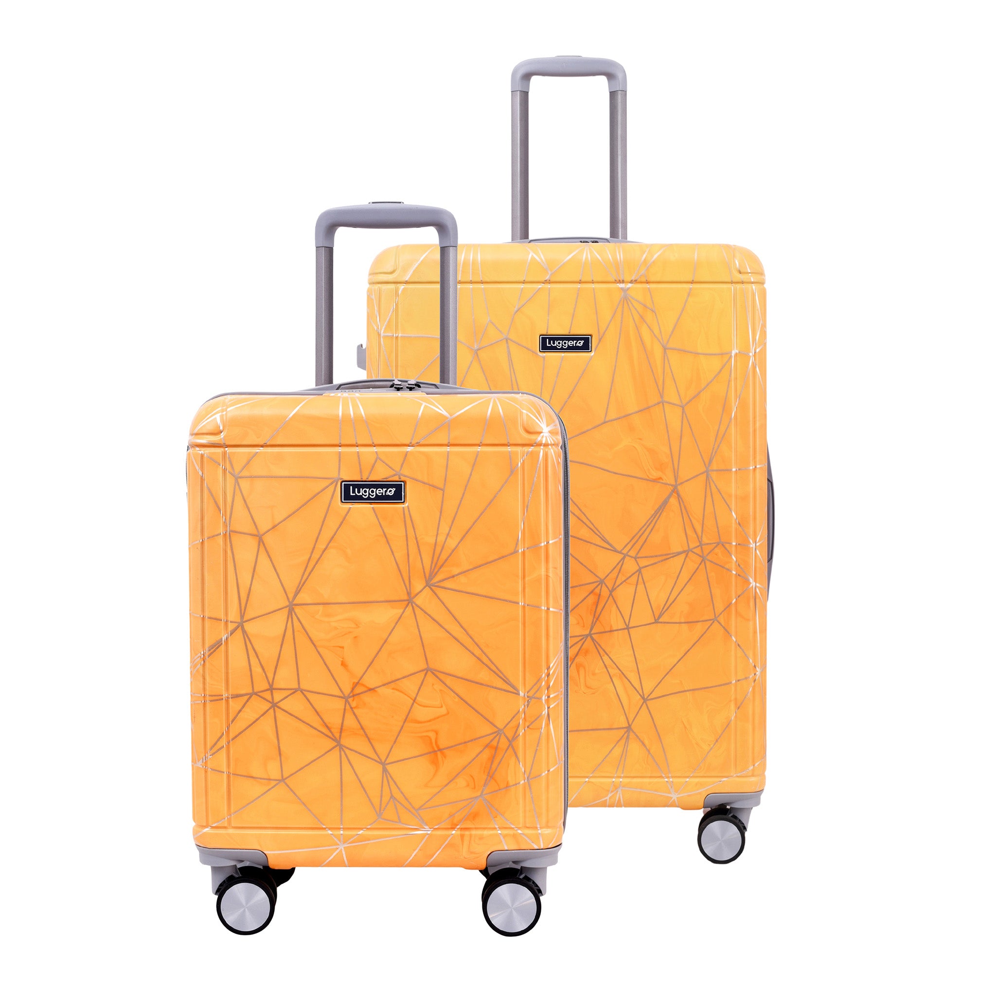 MAZE SEA ORANGE Light Weight & Durable Polycarbonate Hard Luggage