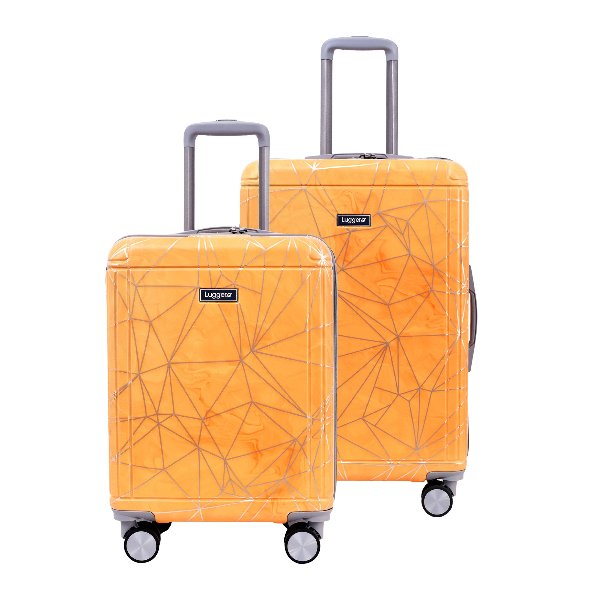 MAZE SEA ORANGE Light Weight & Durable Polycarbonate Hard Luggage