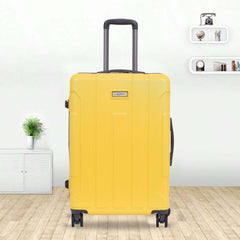 Candy Yellow Hard-Shell Trolley Bag