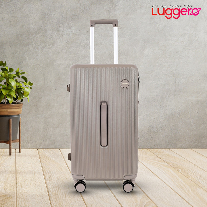 PRAGUE CHAMPAGNE Light Weight & Durable Polycarbonate Hard Luggage