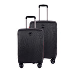 Aspen Black Cabin 20-inch and Medium 24-inch luggage set, original group photograph