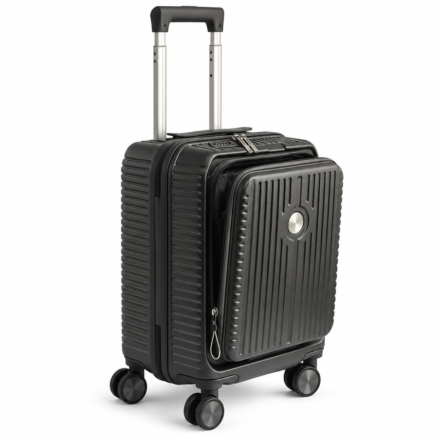 Casablanca Polycarbonate Hard Luggage — Grey
