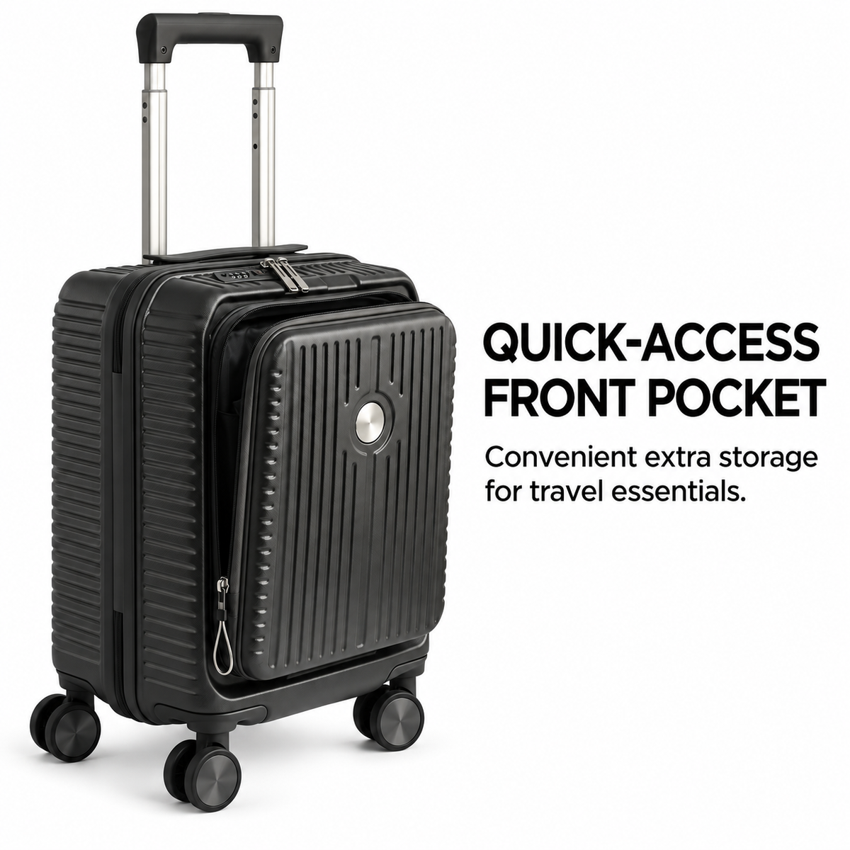 Casablanca Cabin, Medium & Vanity Set — Polycarbonate Hard Luggage Set
