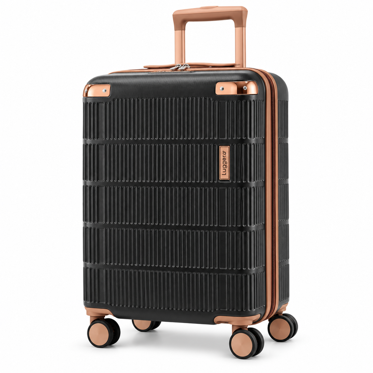 Luggero Lux Vienna Polycarbonate Hard Trolley Bag — 8 Spinner Wheels | 20/24/28 inch