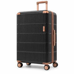Luggero Lux Vienna Polycarbonate Hard Trolley Bag — 8 Spinner Wheels | 20/24/28 inch