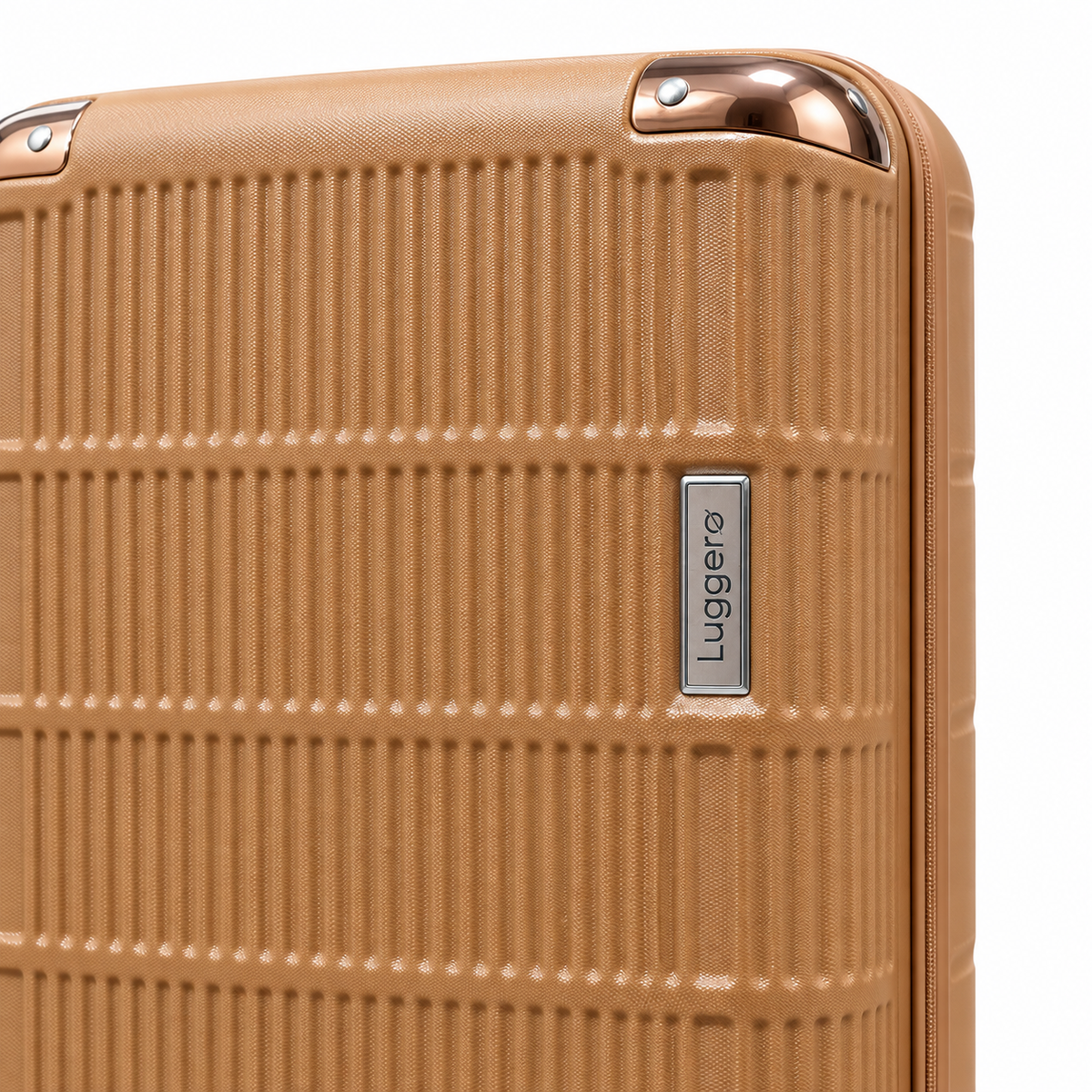 Luggero Lux Vienna Polycarbonate Hard Trolley Bag — 8 Spinner Wheels | 20/24/28 inch