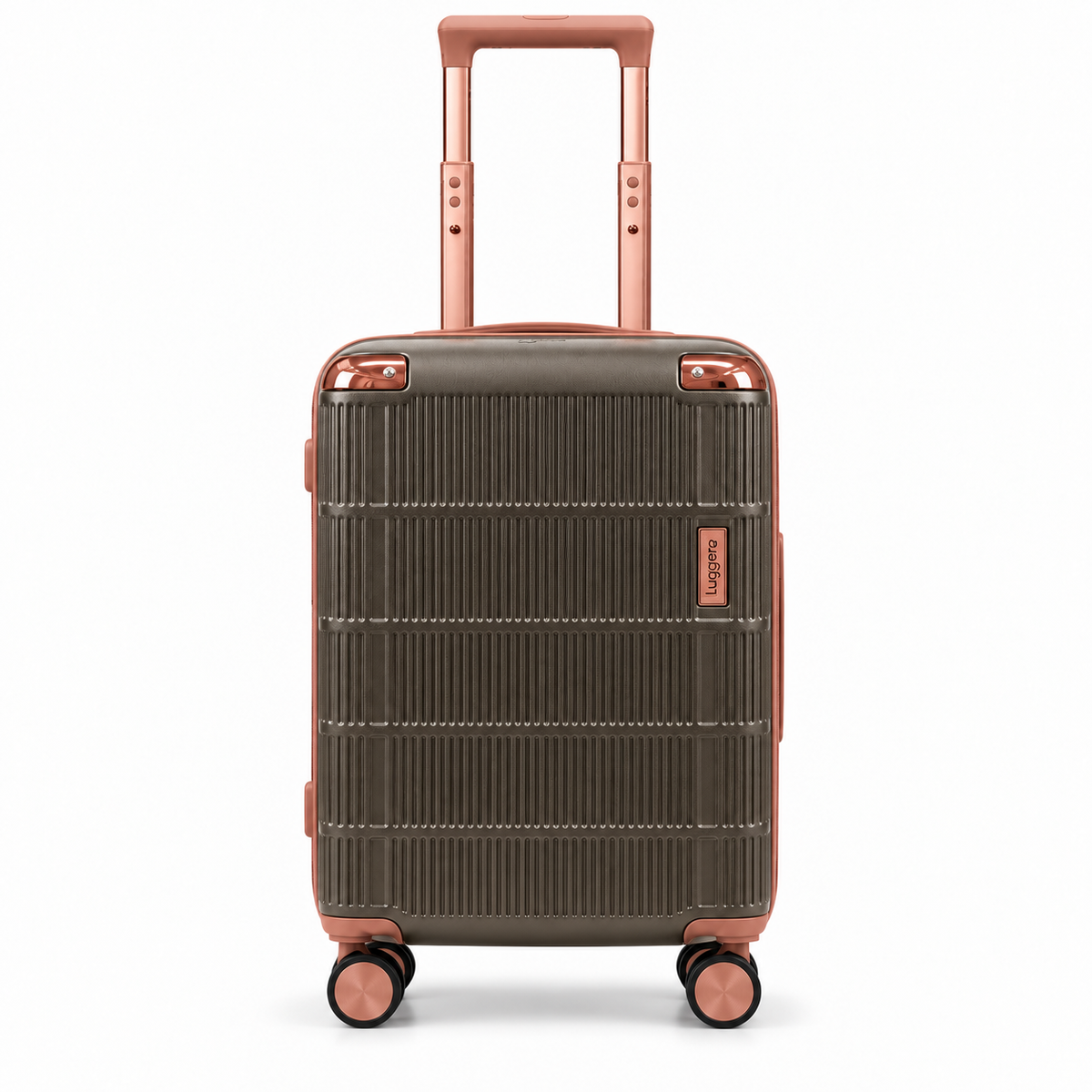 Luggero Lux Vienna Polycarbonate Hard Trolley Bag — 8 Spinner Wheels | 20/24/28 inch