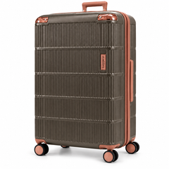 Luggero Lux Vienna Polycarbonate Hard Trolley Bag — 8 Spinner Wheels | 20/24/28 inch