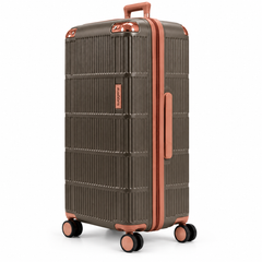 Luggero Lux Vienna Polycarbonate Hard Trolley Bag — 8 Spinner Wheels | 20/24/28 inch