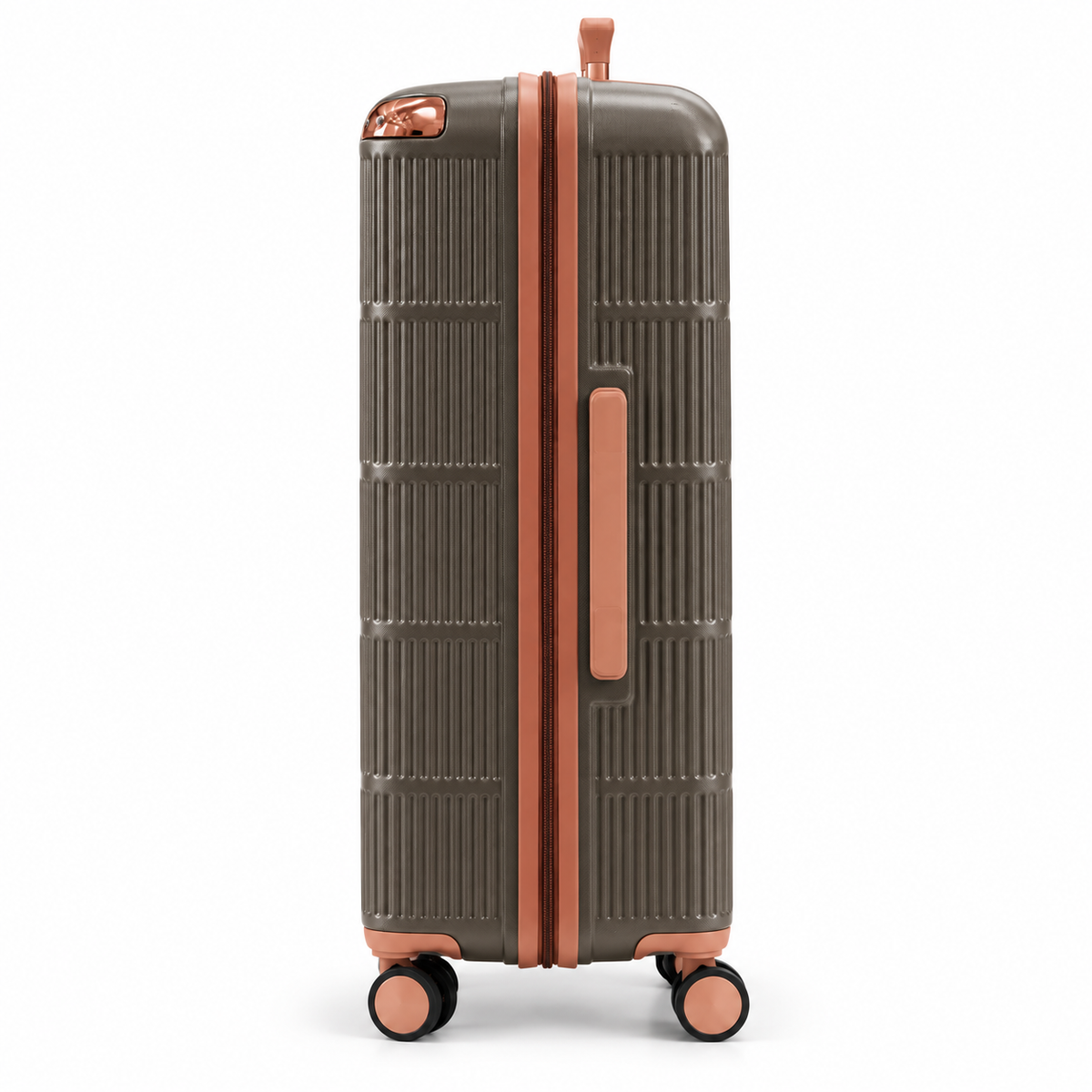 Luggero Lux Vienna Polycarbonate Hard Trolley Bag — 8 Spinner Wheels | 20/24/28 inch