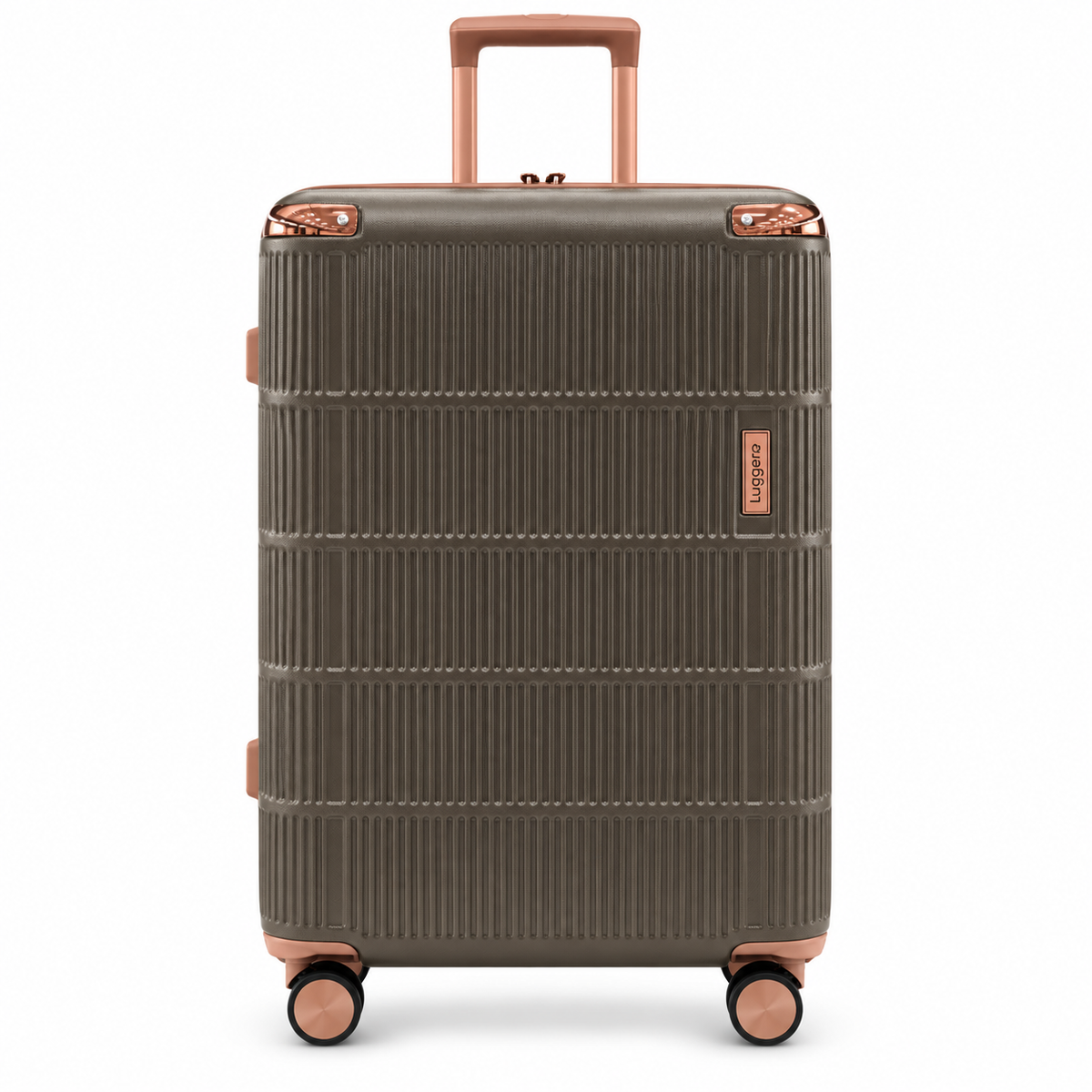 Luggero Lux Vienna Polycarbonate Hard Trolley Bag — 8 Spinner Wheels | 20/24/28 inch