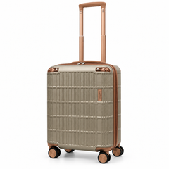 Luggero Lux Vienna Polycarbonate Hard Trolley Bag — 8 Spinner Wheels | 20/24/28 inch