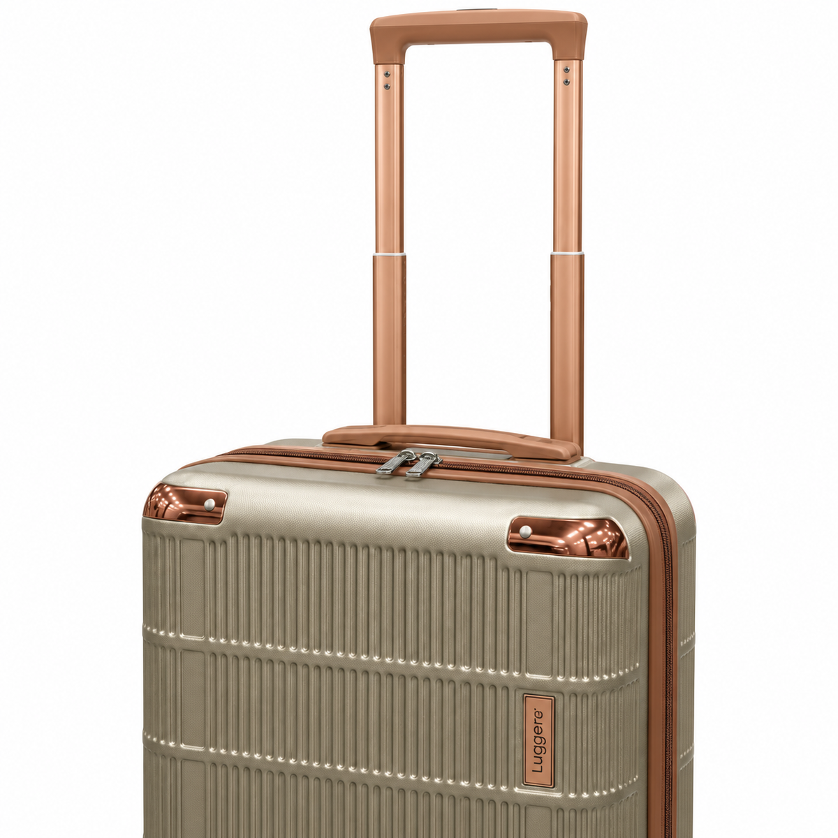 Luggero Lux Vienna Polycarbonate Hard Trolley Bag — 8 Spinner Wheels | 20/24/28 inch