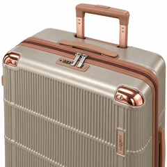 Luggero Lux Vienna Polycarbonate Hard Trolley Bag — 8 Spinner Wheels | 20/24/28 inch