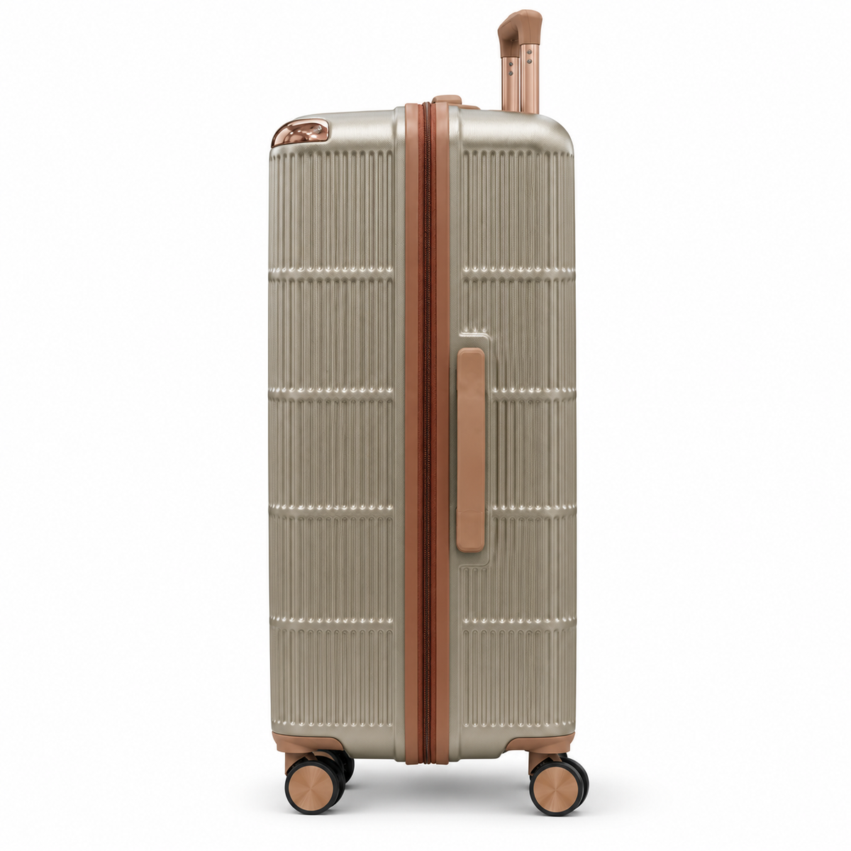 Luggero Lux Vienna Polycarbonate Hard Trolley Bag — 8 Spinner Wheels | 20/24/28 inch