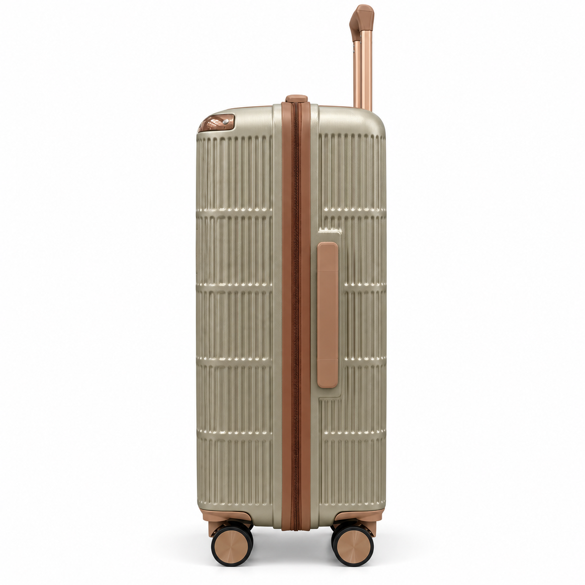 Luggero Lux Vienna Polycarbonate Hard Trolley Bag — 8 Spinner Wheels | 20/24/28 inch