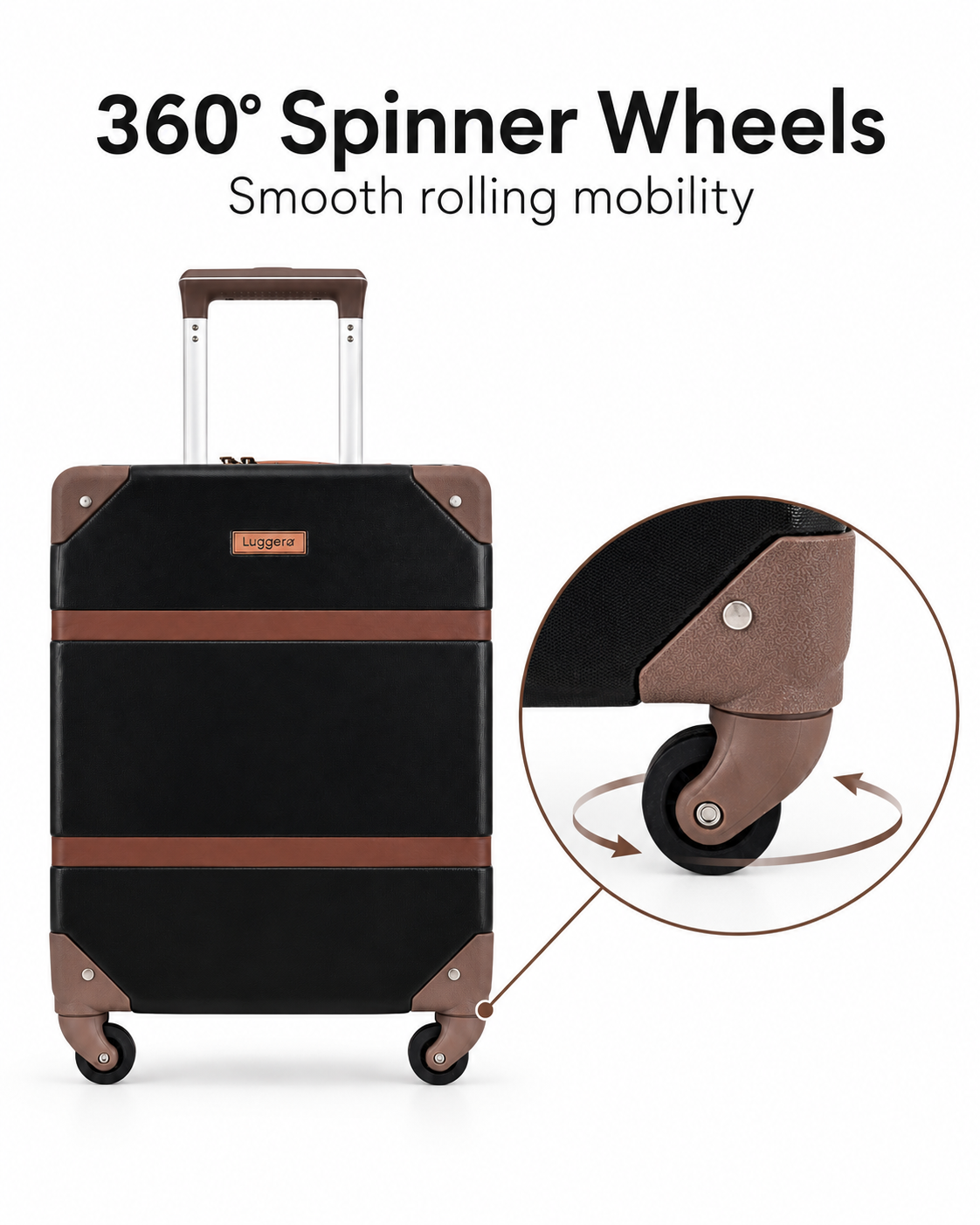 Santorini Polycarbonate Hard Luggage