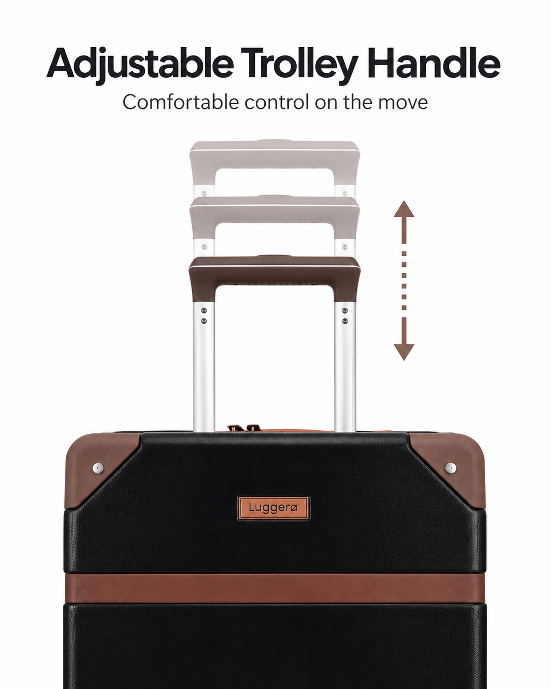 Santorini Polycarbonate Hard Luggage
