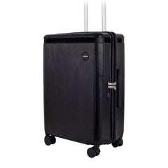 Luggero Lux Seychelles Black Medium hard trolley bag