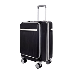 Luggero Lux Capri Polycarbonate Hard Trolley Bag — Front Laptop Pocket | 20 inch