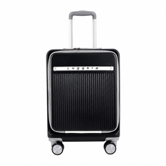 Luggero Lux Capri Polycarbonate Hard Trolley Bag — Front Laptop Pocket | 20 inch