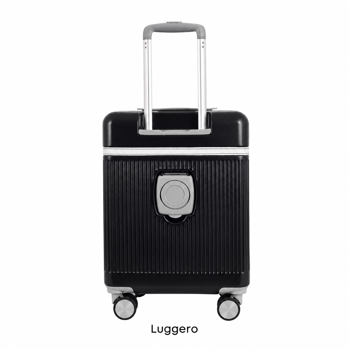 Luggero Lux Capri Polycarbonate Hard Trolley Bag — Front Laptop Pocket | 20 inch