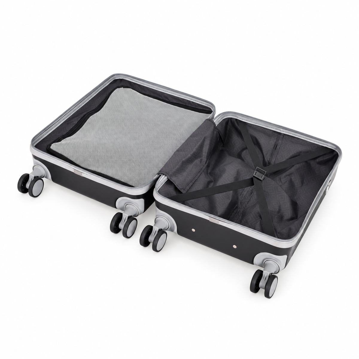 Luggero Lux Capri Polycarbonate Hard Trolley Bag — Front Laptop Pocket | 20 inch