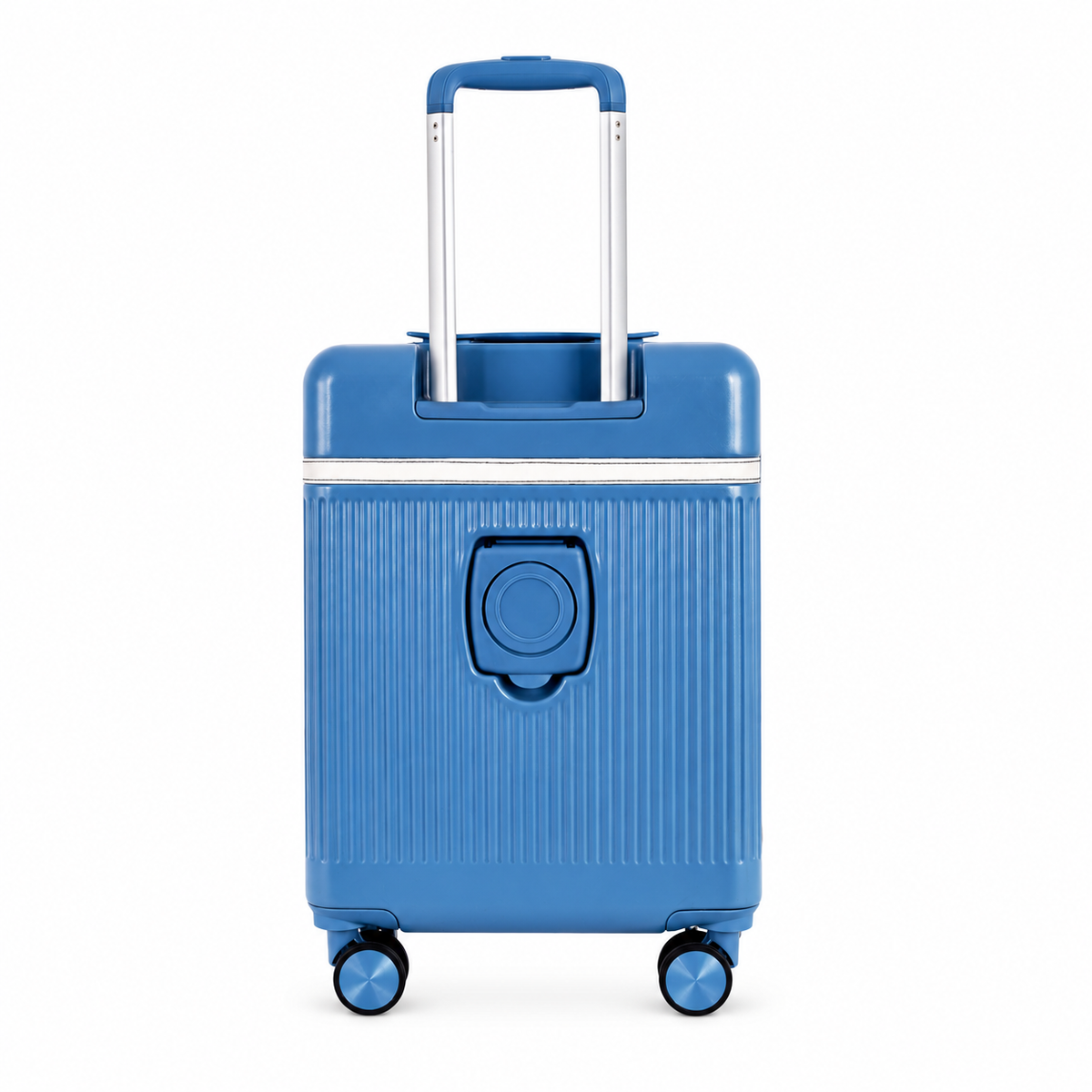 Luggero Lux Capri Polycarbonate Hard Trolley Bag — Front Laptop Pocket | 20 inch