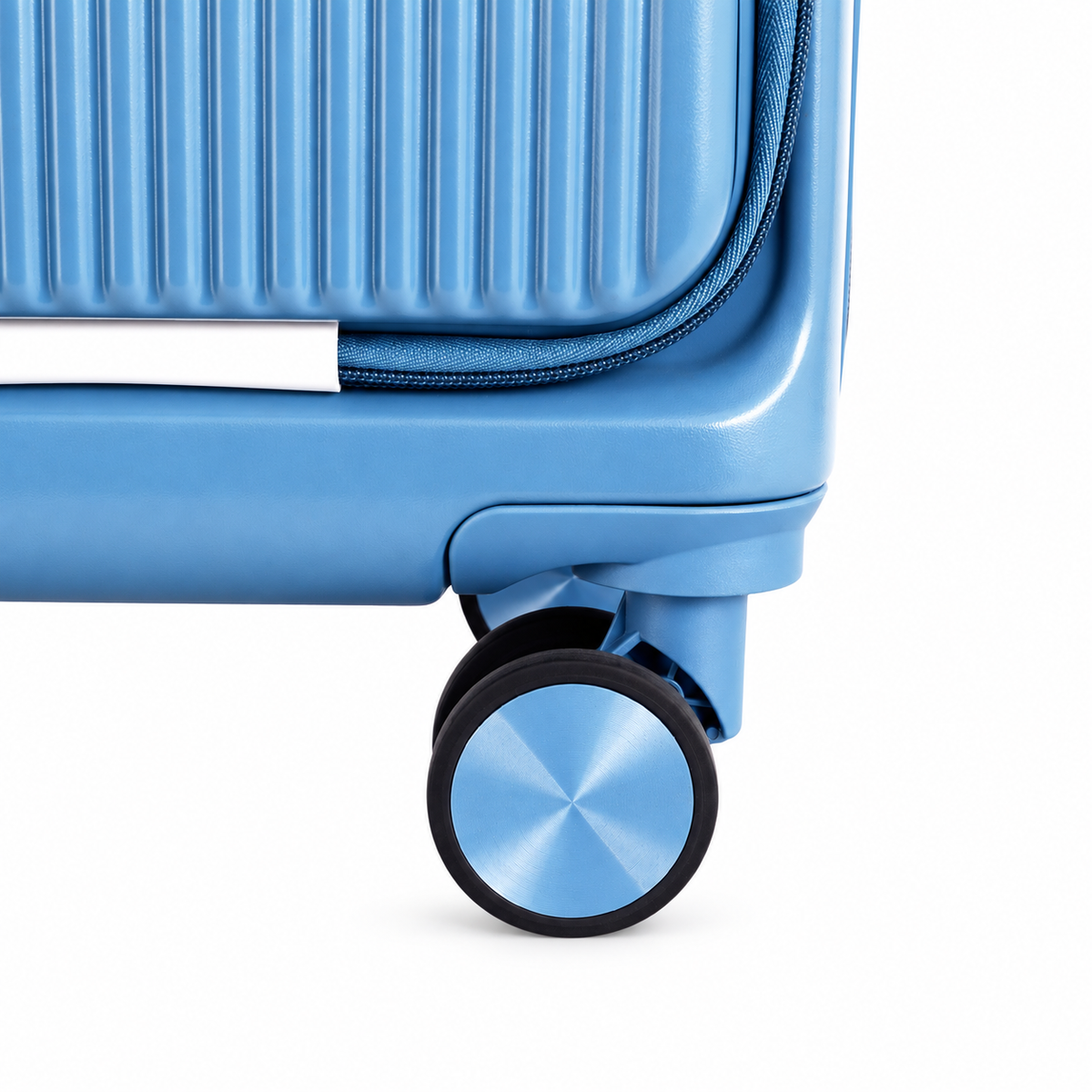 Luggero Lux Capri Polycarbonate Hard Trolley Bag — Front Laptop Pocket | 20 inch
