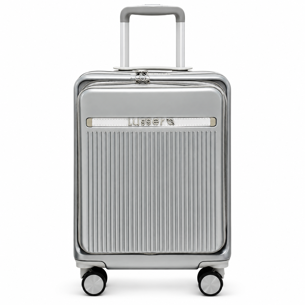 Luggero Lux Capri Polycarbonate Hard Trolley Bag — Front Laptop Pocket | 20 inch
