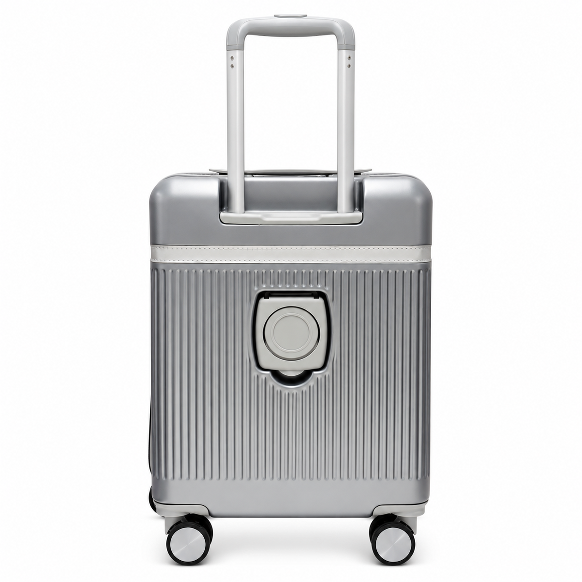 Luggero Lux Capri Polycarbonate Hard Trolley Bag — Front Laptop Pocket | 20 inch