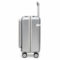 Luggero Lux Capri Polycarbonate Hard Trolley Bag — Front Laptop Pocket | 20 inch