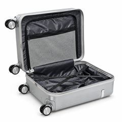 Luggero Lux Capri Polycarbonate Hard Trolley Bag — Front Laptop Pocket | 20 inch