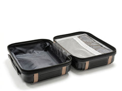 Mykonos cabin interior, fully lined with compression straps
