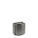 Luggero Lux Kyoto Dark Grey 12 inch vanity case, studio photograph