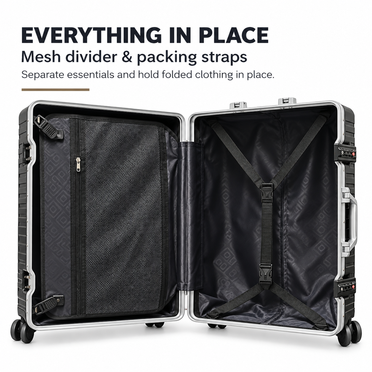 Monaco Hard-Shell Trolley Bag