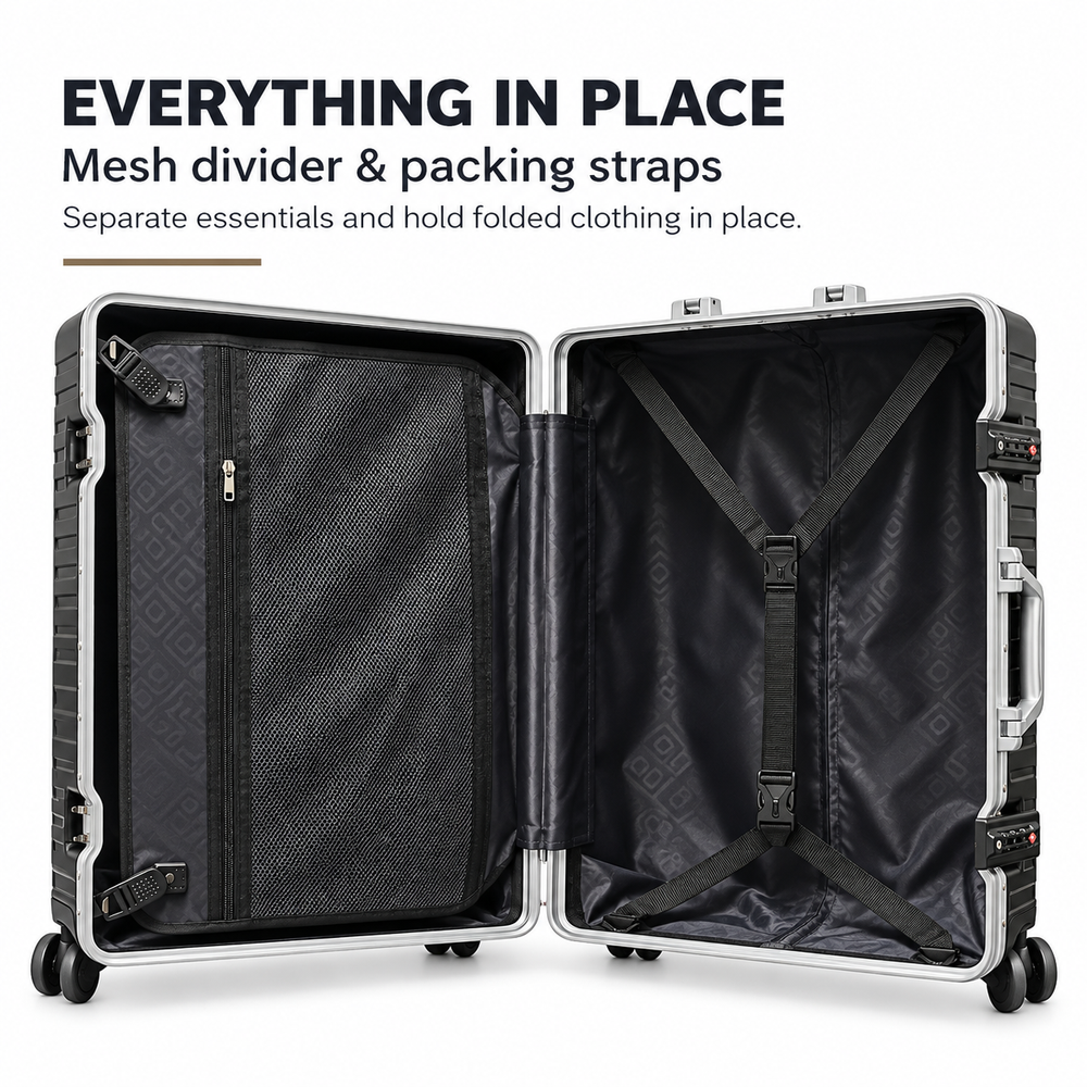 Monaco Hard-Shell Trolley Bag