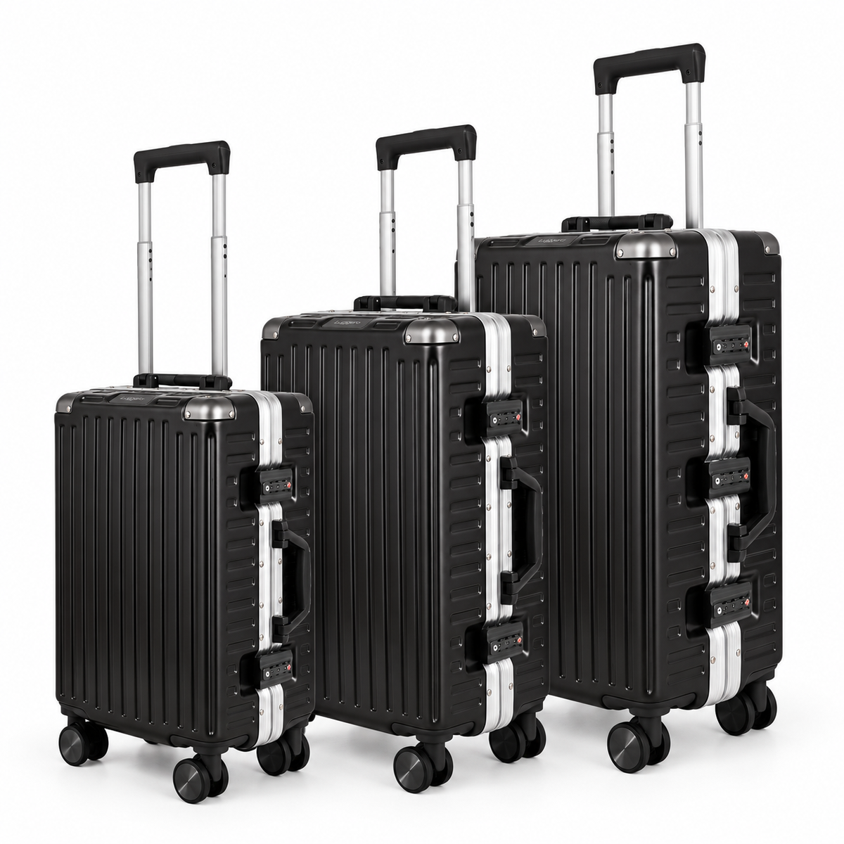 Monaco Cabin, Medium & Large Trolley Bag Set