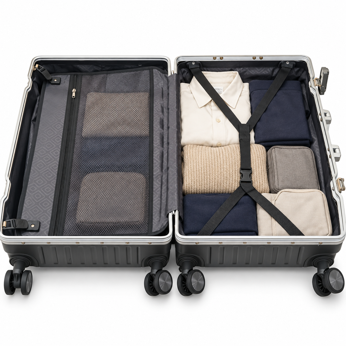 Monaco Hard-Shell Trolley Bag