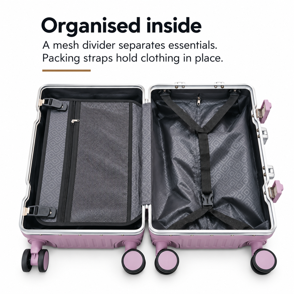 Monaco Hard-Shell Trolley Bag